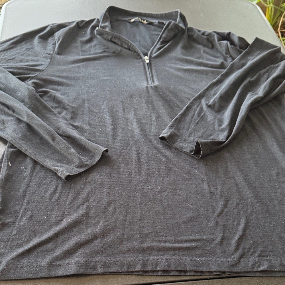 Travis‎ Mathew’s XXL Men's Black Long Sleeve Shirt light weight